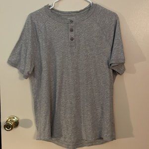 Gap Gray Henley T-shirt